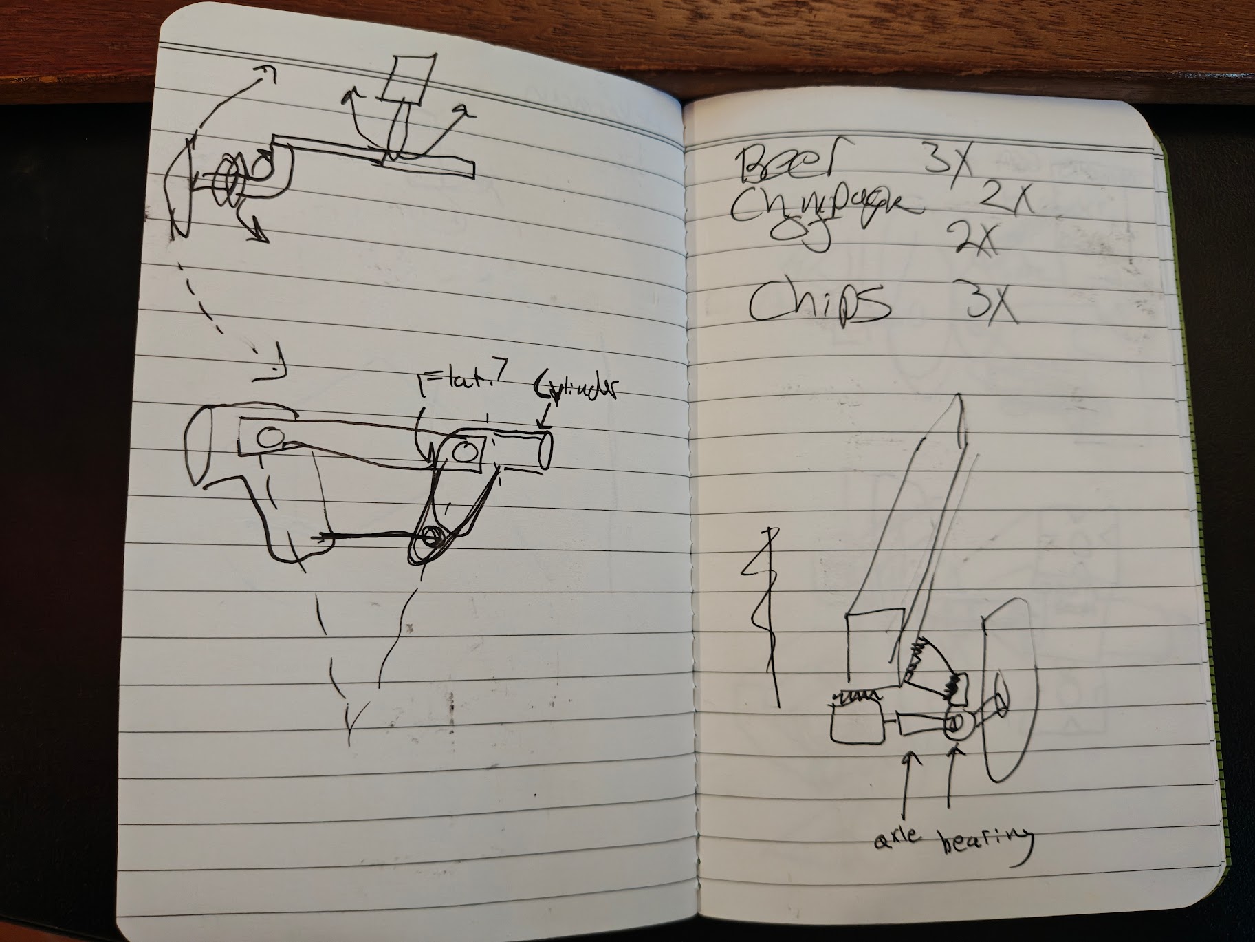 Steering mechanism details
