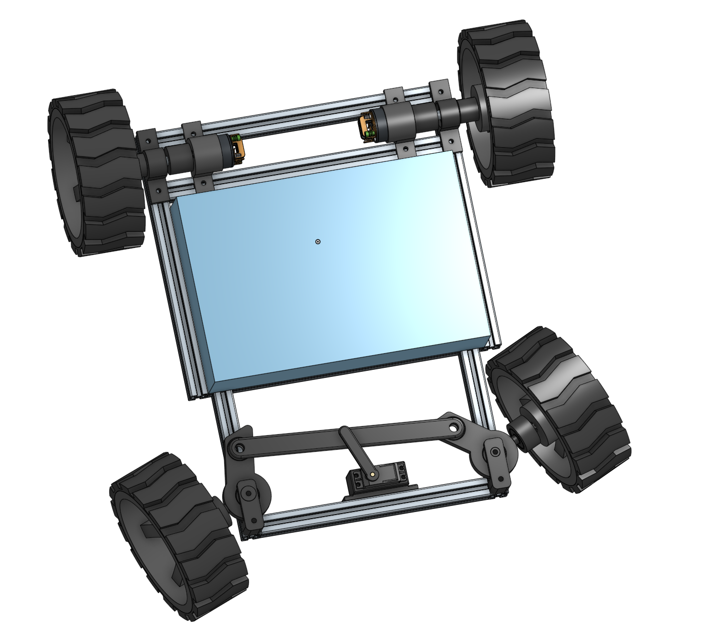 Rear view drivetrain